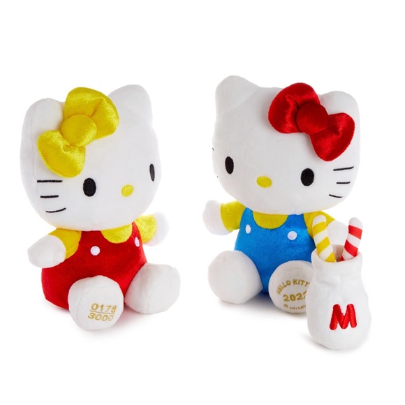 Limited Edition Hello Kitty and Hello Mimmy Plush Set - Picture 7 of 10